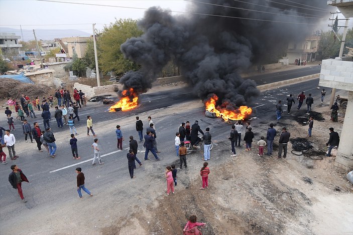 Şanlıurfa'da elektrik kesintisi protestosu