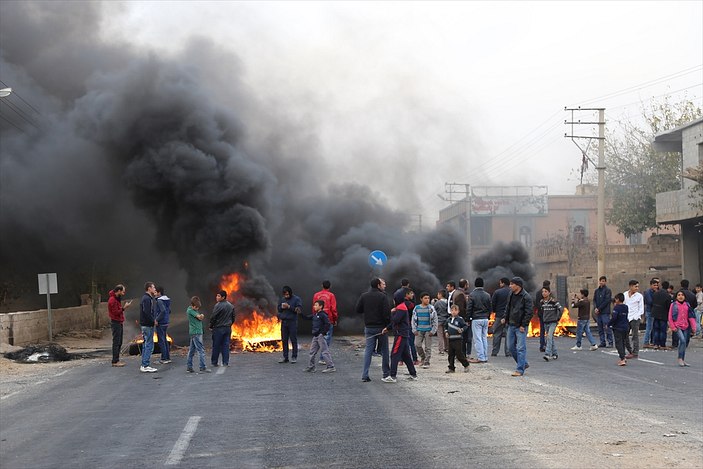 Şanlıurfa'da elektrik kesintisi protestosu