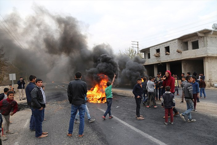 Şanlıurfa'da elektrik kesintisi protestosu