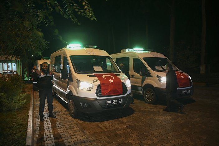 Adana'da yangında ölenlerin cenazeleri morgdan çıktı