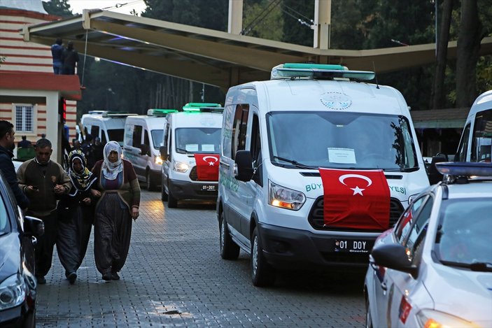 Adana'da yangında ölenlerin cenazeleri morgdan çıktı