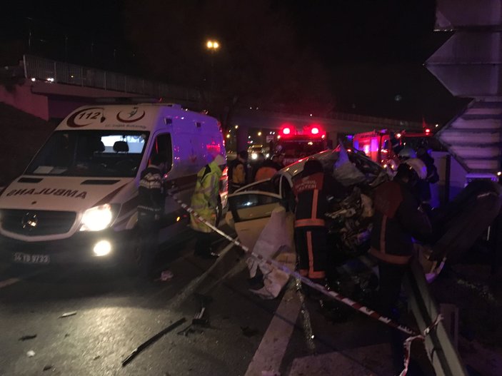 Atatürk Havalimanı'nda yolunda kaza: 2 ölü 2 yaralı