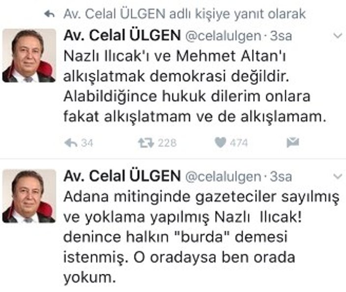 Avukat Celal Ülgen'den CHP'ye FETÖ eleştirisi