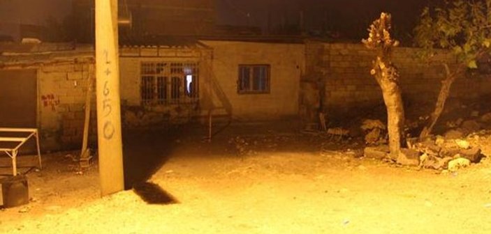 Şanlıurfa'da PKK'lıların kaldığı eve baskın