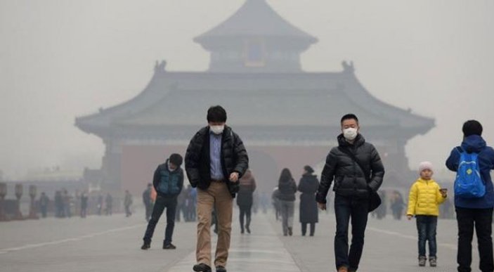 Çin'de hava kirliliği üst sınırı aştı
