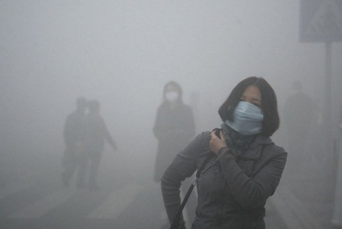 Çin'de hava kirliliği üst sınırı aştı