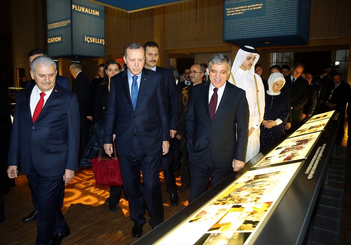 Abdullah Gül Müze ve Kütüphanesi açılış töreni