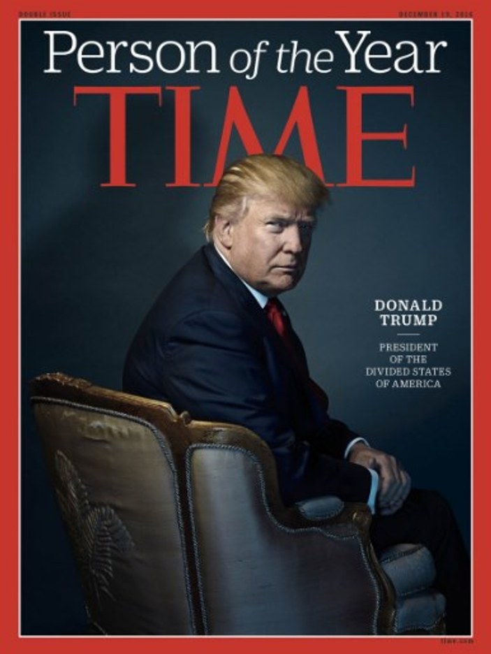 Time dergisi yılın kişisi olarak Trump'ı seçti