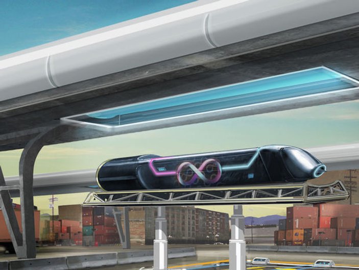 Dubai ile Abu Dabi arasına Hyperloop yapılacak
