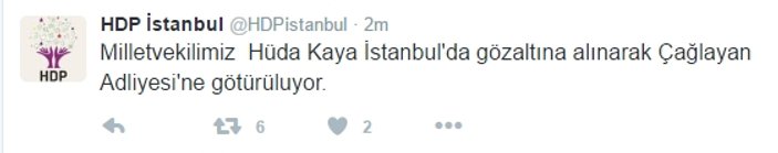 HDP'li Hüda Kaya serbest kaldı