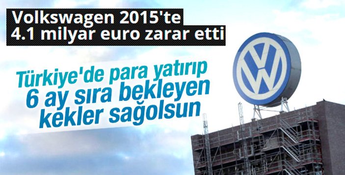 AB, Volkswagen için yasal süreç başlattı