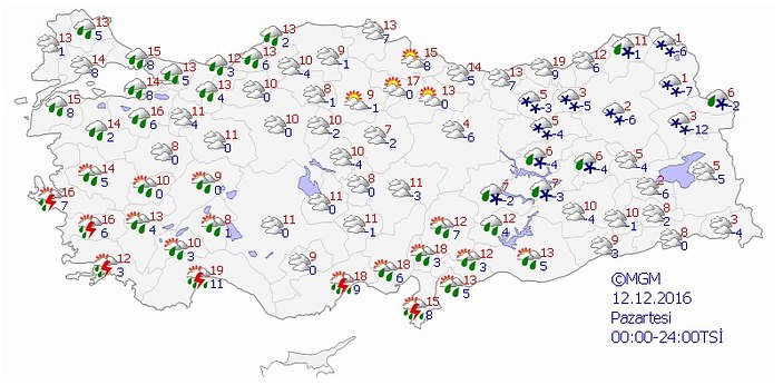 Salı gününden itibaren sıcaklıklar azalacak