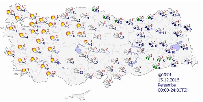 Salı gününden itibaren sıcaklıklar azalacak