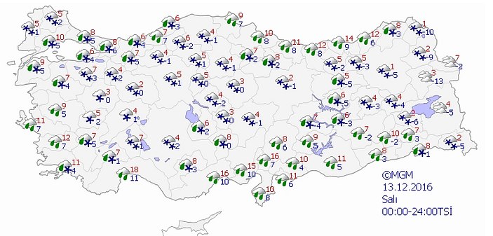 Salı gününden itibaren sıcaklıklar azalacak