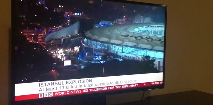 Terör saldırısından sonra BBC canlı yayına geçti