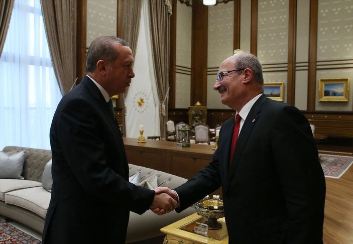 Cumhurbaşkanı Erdoğan ATO Başkanı Baran'ı kabul etti