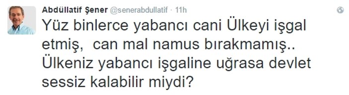 Abdüllatif Şener'den tartışma yaratan tweet'ler