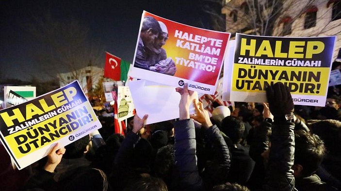 İran'ın Ankara ve İstanbul elçilikleri önünde protestolar