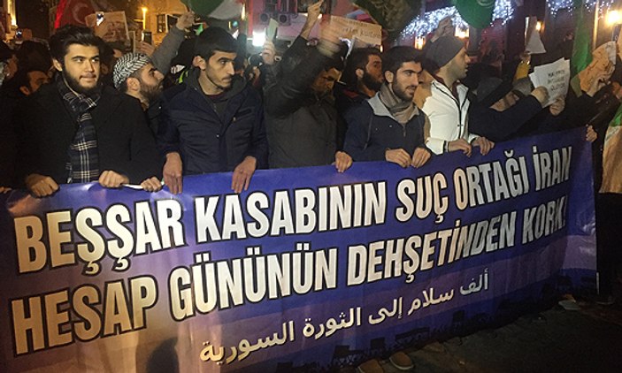 İran'ın Ankara ve İstanbul elçilikleri önünde protestolar