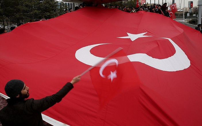 ODTÜ'de teröre karşı protesto