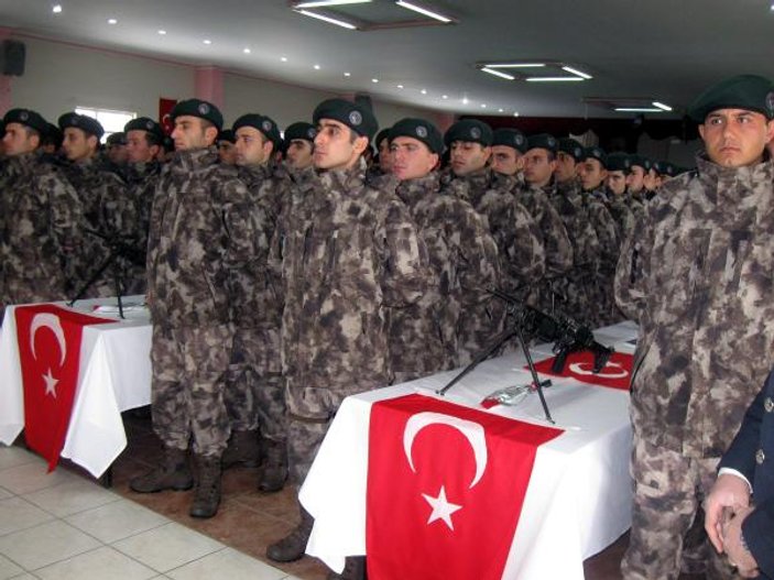 Amasya'da Özel Harekatçı 642 polis yemin etti