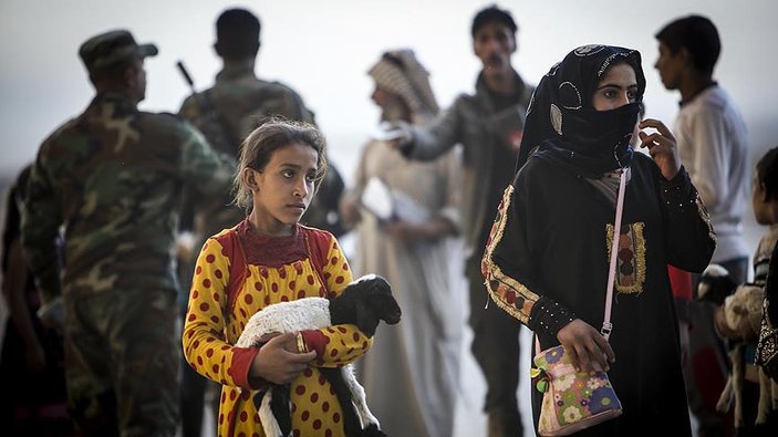 Musul'da evlerini terk edenlerin sayısı 120 bini geçti