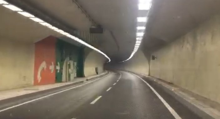 AK Partili vekil Çamlı Avrasya Tüneli'ni görüntüledi