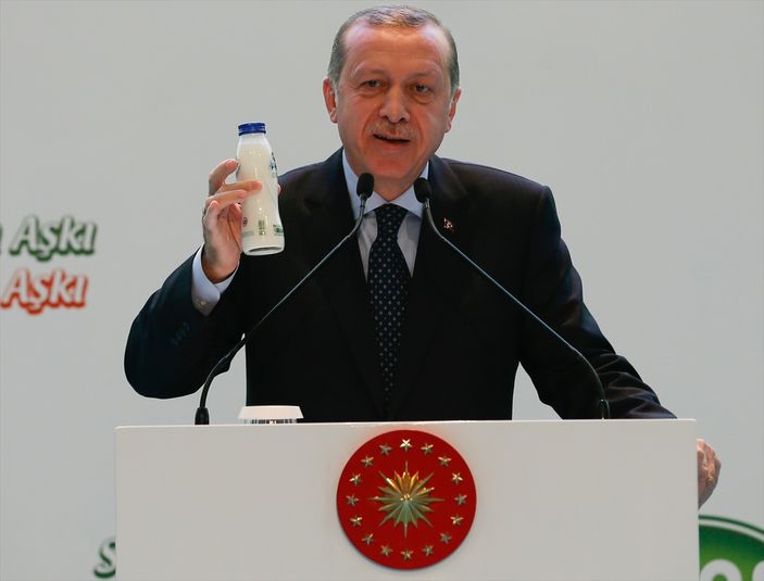 Erdoğan ayran açıklamasını yineledi