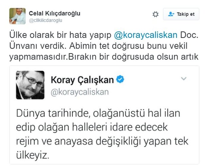 Celal Kılıçdaroğlu'ndan abisine eleştiriler