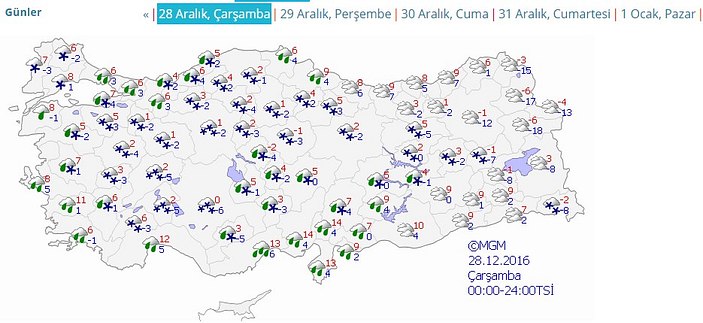 Türkiye genelinde soğuk hava etkisini arttıracak