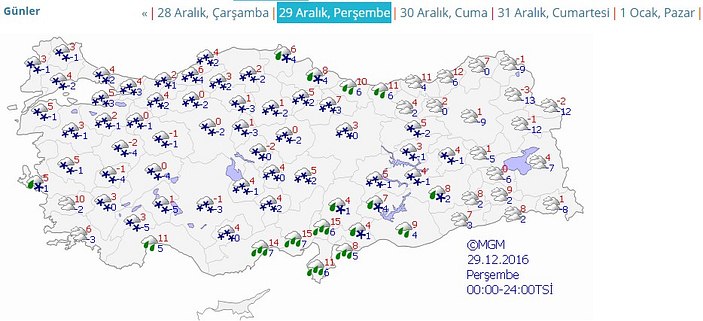 Türkiye genelinde soğuk hava etkisini arttıracak