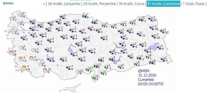 Türkiye genelinde soğuk hava etkisini arttıracak