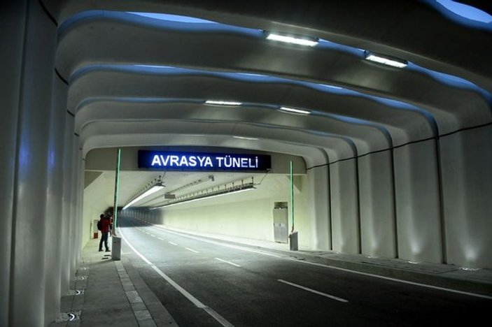 Avrasya Tüneli'nden günlük 24 bin araç geçiyor