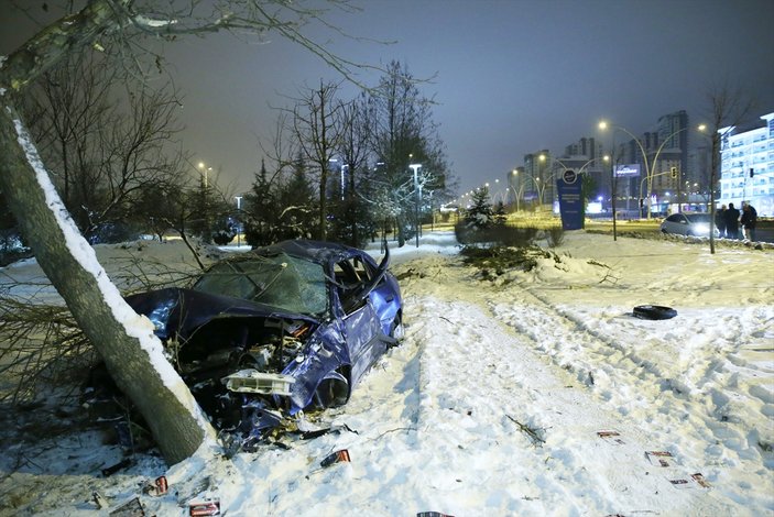 Ankara'da trafik kazası: 5 yaralı