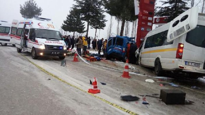 Çorum'da askeri araç kaza yaptı: 2 şehit