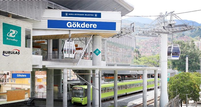 Bursa trafiği teleferik hattıyla rahatlayacak