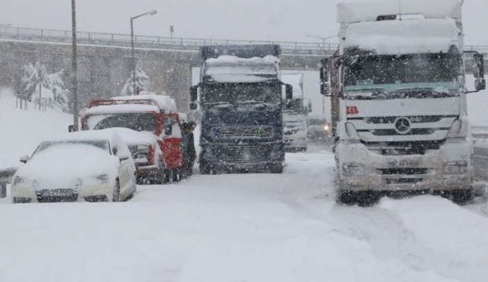 İstanbul'da kar yağışı