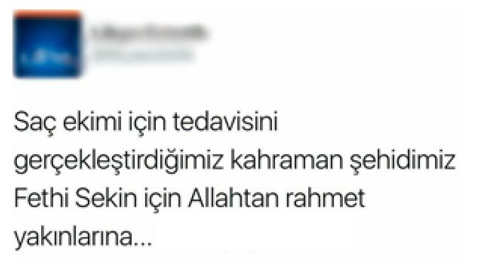 Şehit Fethi Sekin'i reklam malzemesi yapan çirkin firma