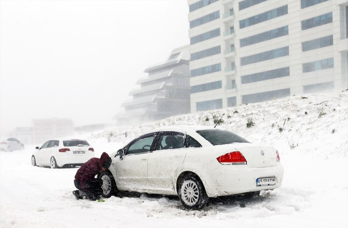 İstanbullulara kar uyarısı