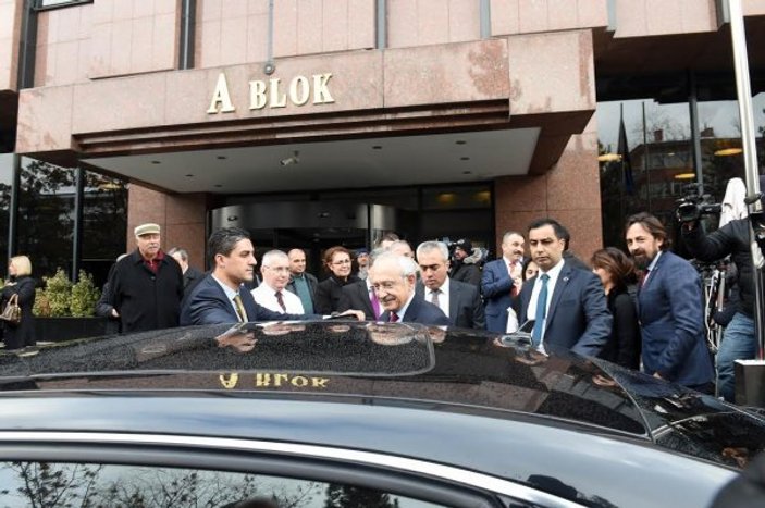 Kılıçdaroğlu TBMM Başkanı Kahraman'ı ziyaret etti