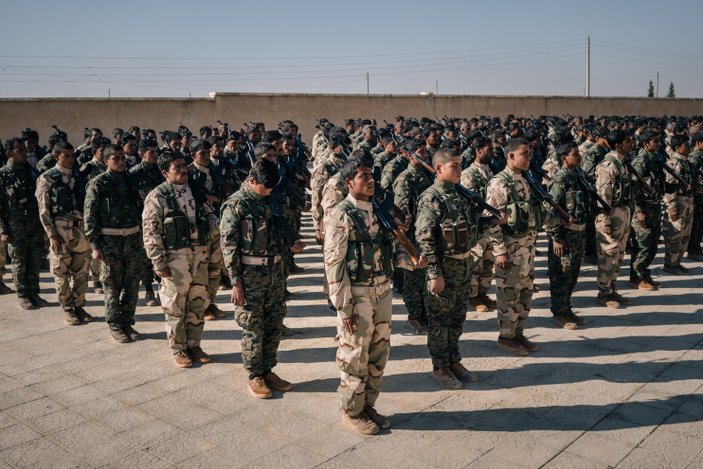 ABD'den YPG'ye silahlı eğitim fotoğrafları