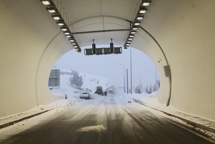 Ilgaz Tüneli sürücüleri artık korkutmuyor