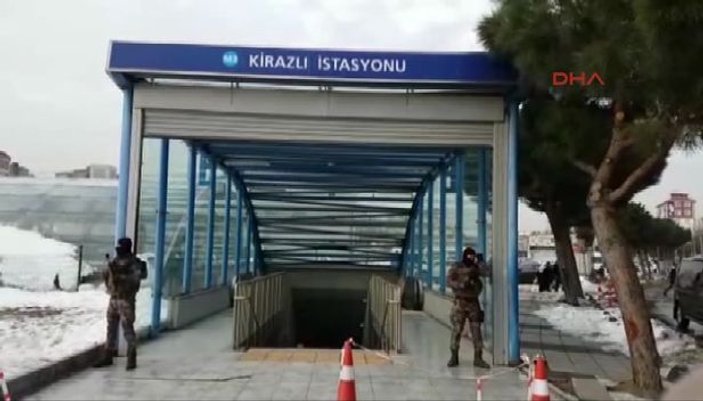 Bağcılar Metrosu'nda Reina saldırganı alarmı