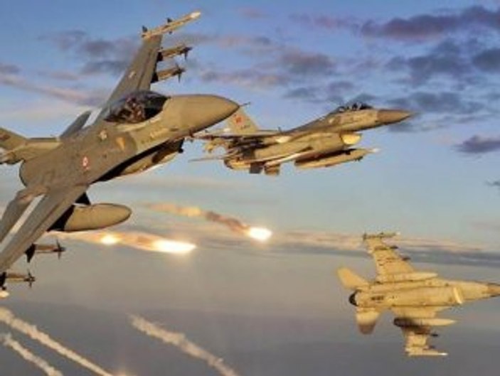 Irak'ın kuzeyine hava harekatı: 14 PKK hedefi bombalandı