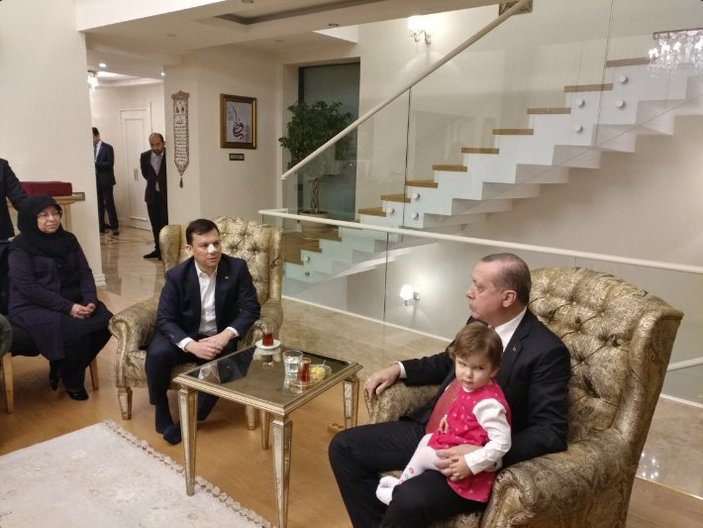 Cumhurbaşkanı Erdoğan'dan burnu kırılan vekile ziyaret