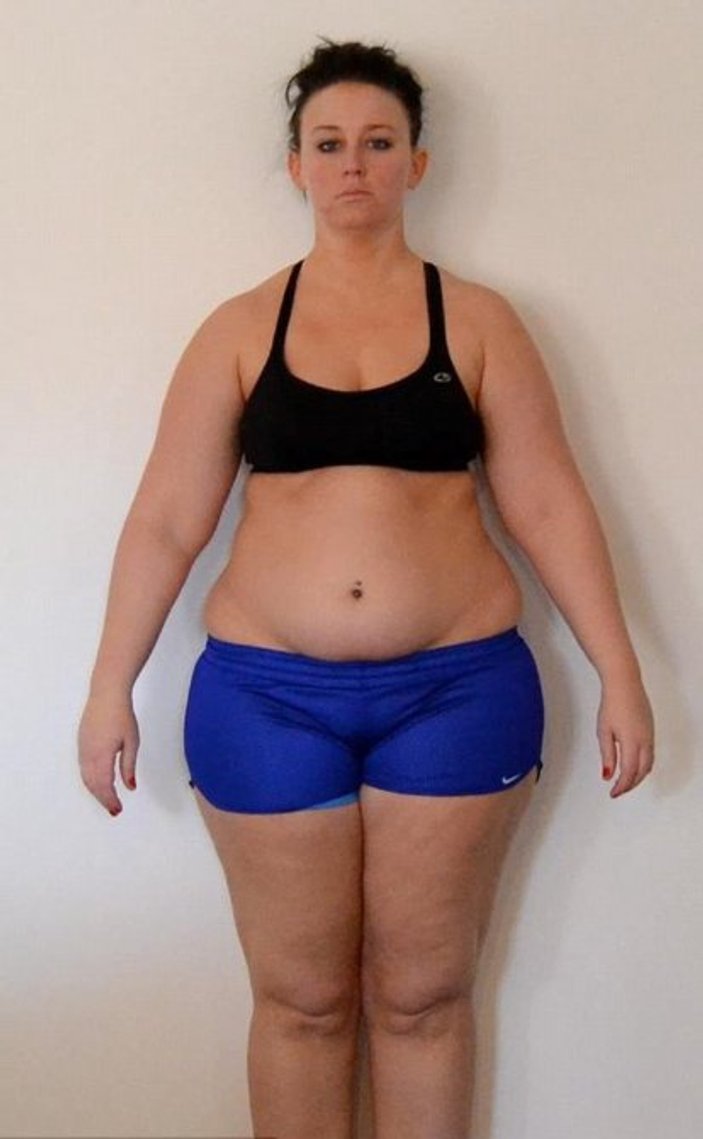 2 yılda 35 kilo veren Amerikalı kadının değişimi