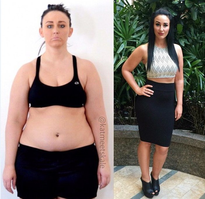 2 yılda 35 kilo veren Amerikalı kadının değişimi