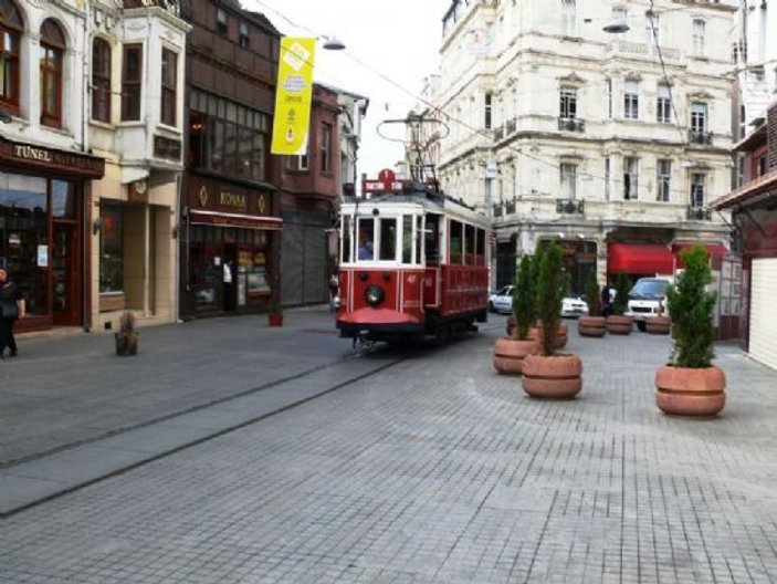 Nostaljik tramvayın seferlerine ara verildi