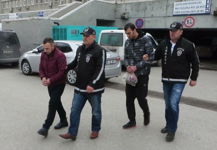 Ankara'da ATM soyguncuları yakalandı