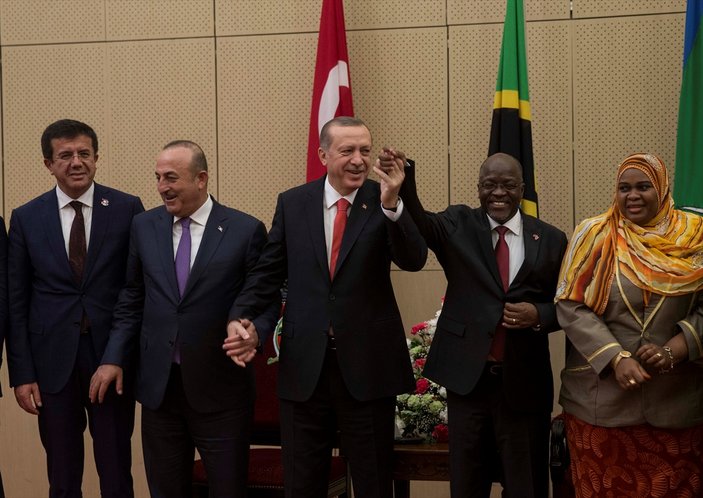 Erdoğan, Tanzanya'da Batı gerçeklerini anlattı